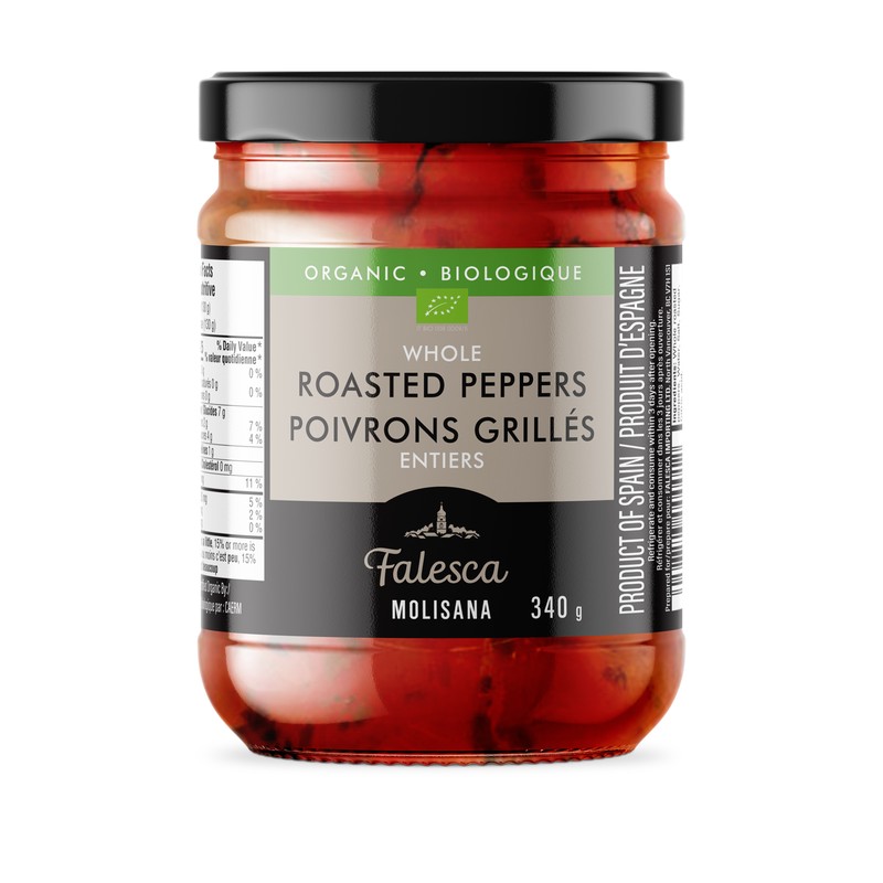 Organic Whole Roasted Peppers