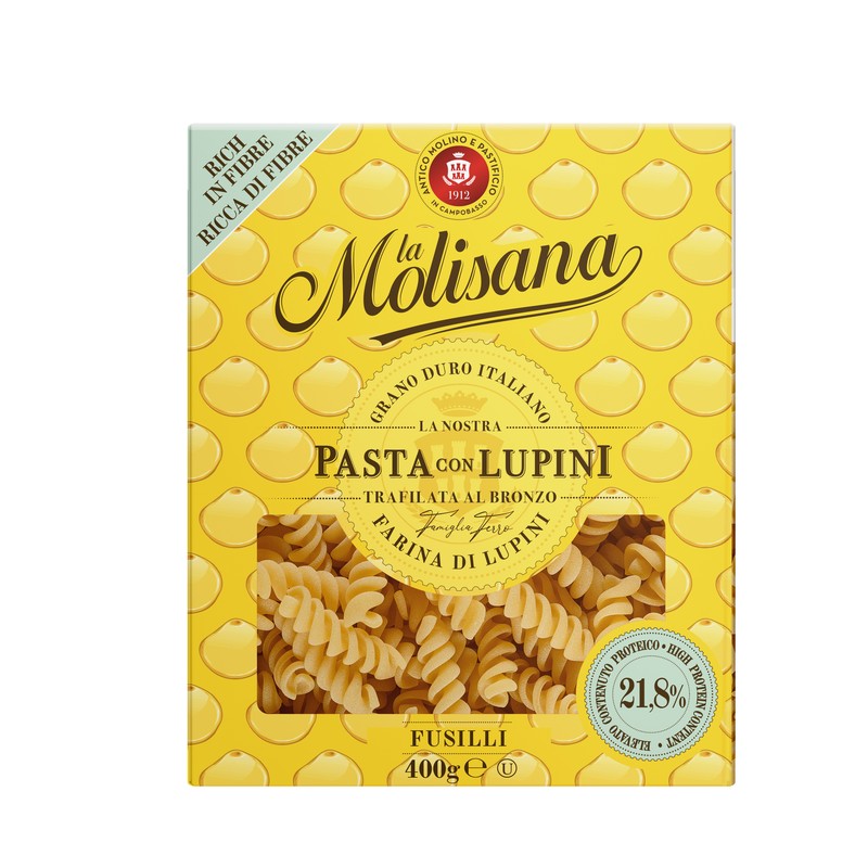 Protein Pasta With Lupini #28 Fusilli